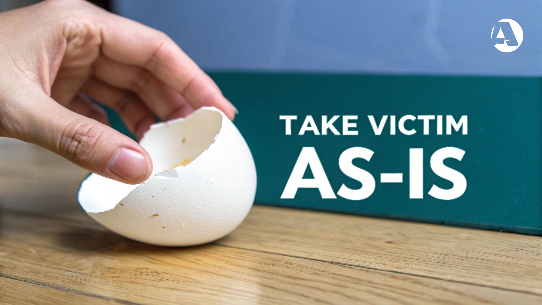 An illustration of a cracked human skull with an eggshell texture, symbolizing the eggshell skull rule.