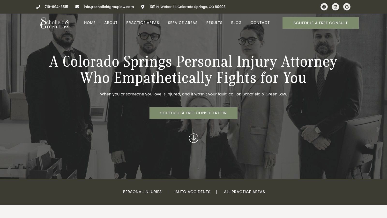 Schofield & Green Law (formerly The Green Law Firm) — Colorado Springs