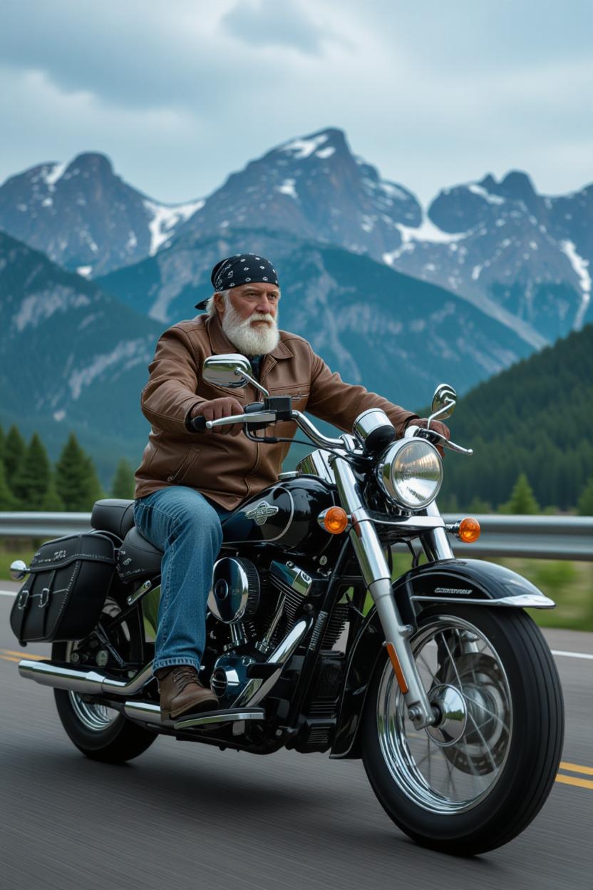 Motorcycle accident scene in Denver