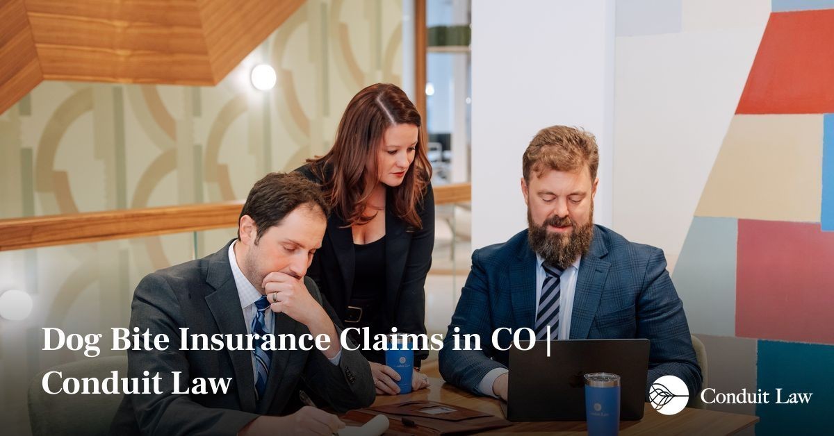 Dog Bite Insurance Claims in CO | Conduit Law