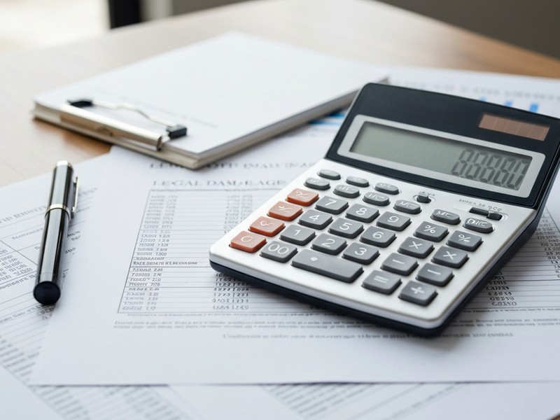 Calculating damages in a car accident case