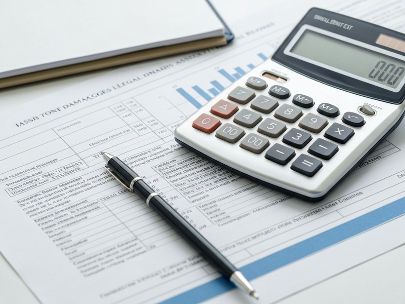 Colorado bus accident settlement disbursement calculation showing gross recovery, attorney fees, lien negotiation, and net to client